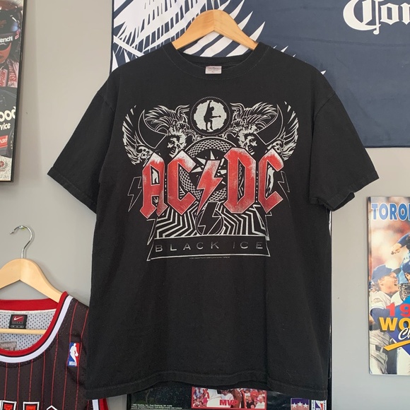 2008 AC/DC Black Ice Tee - Picture 1 of 6